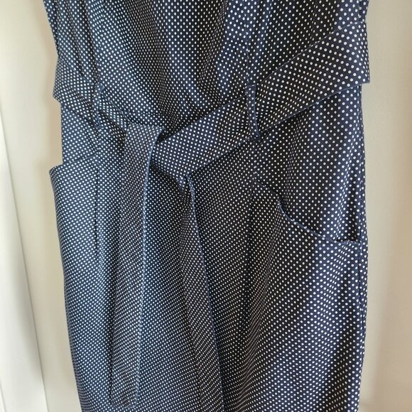 Stylish Tommy Hilfiger Polka Dot Sheath Dress - Picture 2 of 4